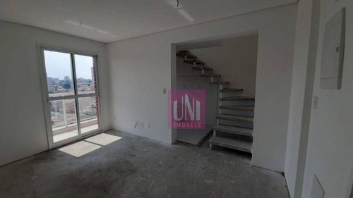 Imagem 3 de 14 de Apartamento Duplex Com 2 Dormitórios À Venda, 102 M² Por R$ 600.000 - Vila Curuçá - Santo André/sp - Ad0006