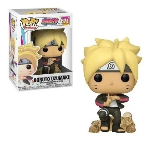 Funko Pop Boruto Uzumaki #671 Anime Figura Original Naruto 