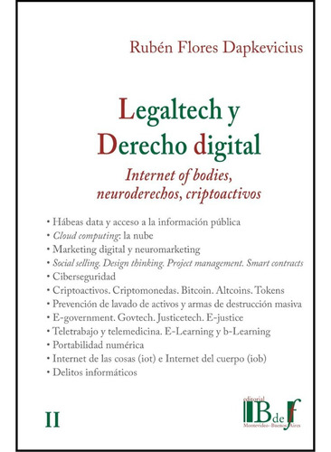 Flores - Legal Tech Y Derecho Digital T2