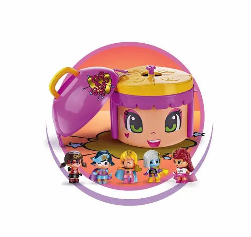 pinypon cubo mix is max edición limitada de superhéroes