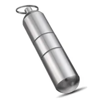 Comprar Cigarrera Porta Cigarros O Pastillero  Cápsula Metálica