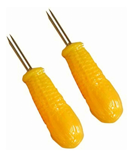 Metaltex 259807 Set De 4 Tenedores Para Elote