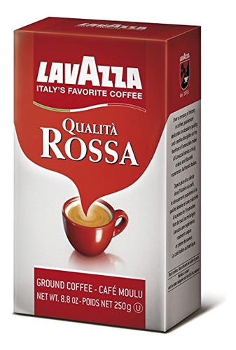 Mezcla Lavazza Qualita Rossa Café Molido, Medio Asado, Bolsa