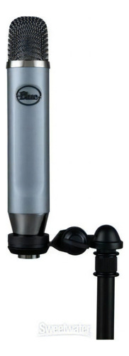 Micrófono XLR Blue Ember Condenser, transmisión en vivo, grabación en color gris