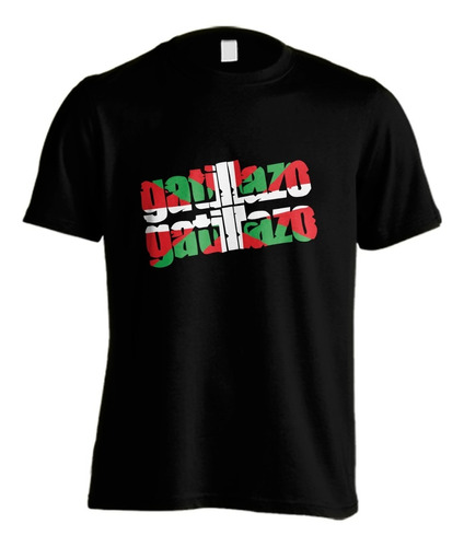 Remera Gatillazo #05 La Polla Rock Artesanal Planta Nuclear