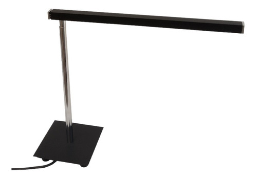 Lampara De Escritorio Led 6w Negro Minimalista 