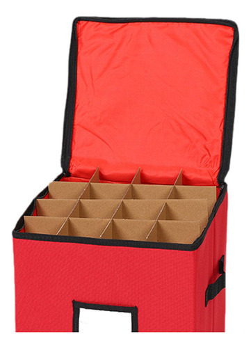 Caja Organizadora Para Guardar Adornos Navideños, Bolsa