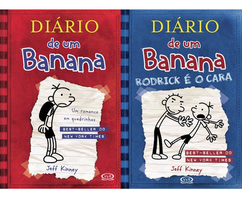Coleção Diário De Um Banana - Vol 1 E 2: Diário De Um Banana + Rodrick É O Cara