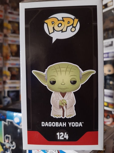Funko Pop Dagobah Yoda # 124 (Usado)