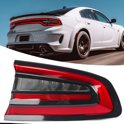 Vlincar Para Dodge Charger Conjunto Luz Trasera Exterior Rh