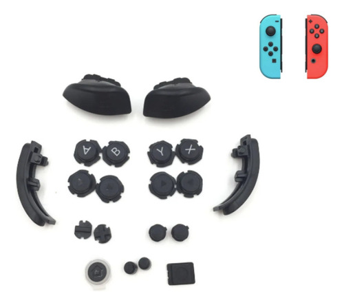 Set Boton Gatillo Cruceta Para Joycon De Nintendo Switch 