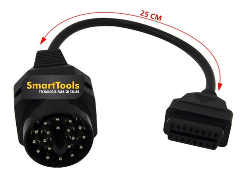 Imagen 1 de 4 de Adaptador Obd2 16 Pin A Bmw 20 Pin + Cuotas!