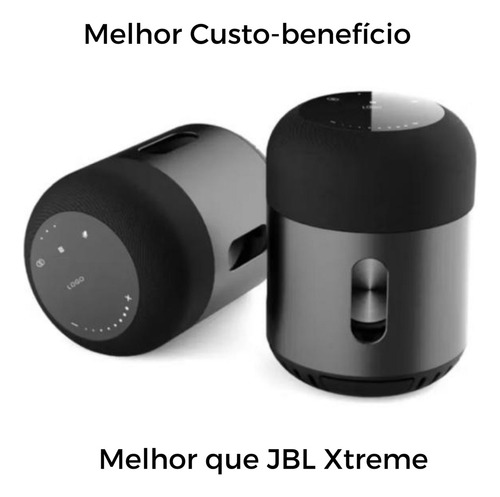 Monitor De Áudio Caixa De Som Bluetooth 5.0 60w NFC Usb-C Portátil Premium Mts 8004