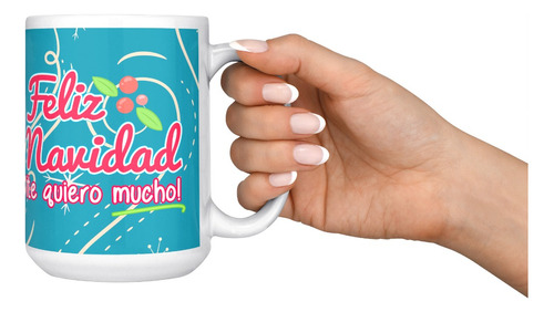 Taza Mug Grande Navidad 3 - 15 Onzas