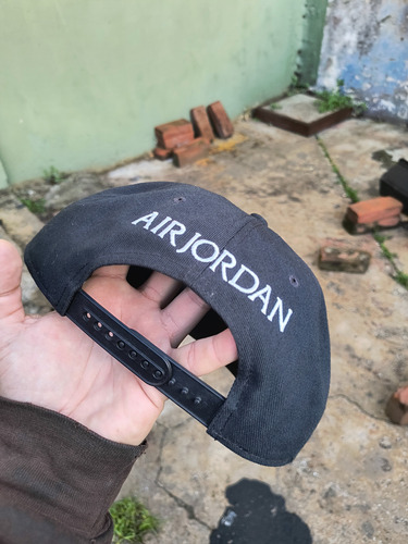 Gorra Nike Jordan Pro Jm Classics Nike Original Negro Regulable Lisa (Usado)