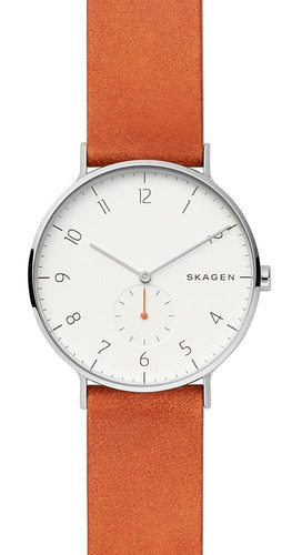Relógio Masculino Skagen Coloridos Prata - Original