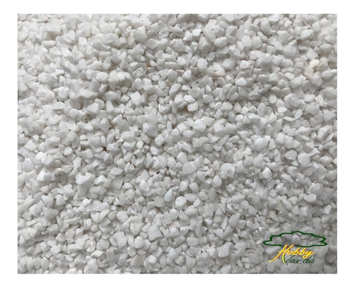 Imagem 3 de 10 de Granitina Branca Pedrisco Para Jardins E Decoração Nº00 500g