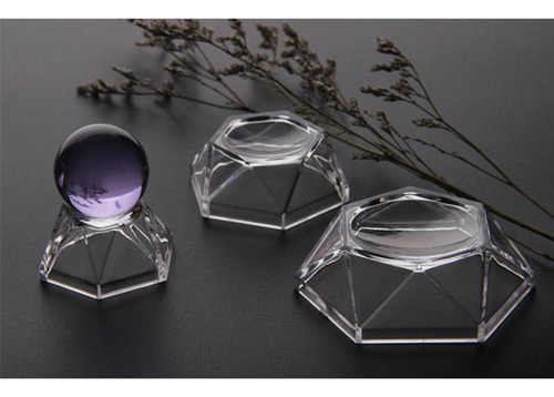 2x Base De Soporte De Exhibición Para Bola De Cristal Gemas