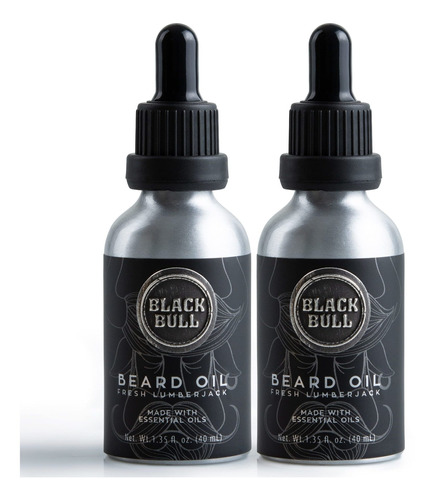 Black Bull Men Care: Aceite Para Barba, Aceite Para El Creci