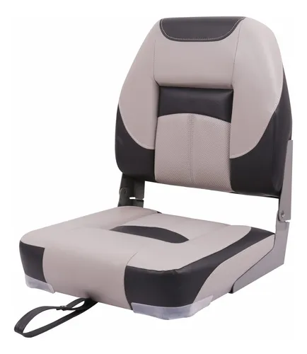 Deckpro Deluxe Asiento De Barco Con Respaldo Bajo, Asiento P