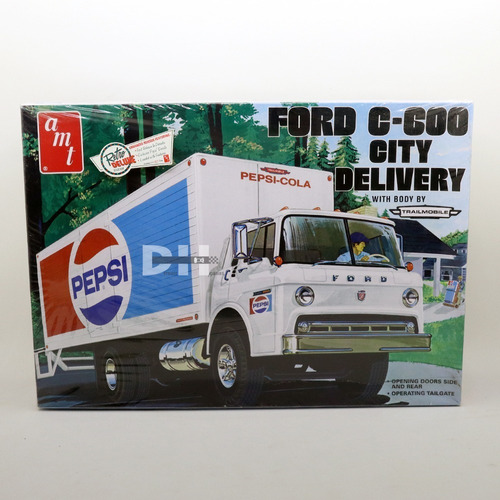 Ford C-600 City Delivery Pepsi Amt 1/25 Plastimodelismo