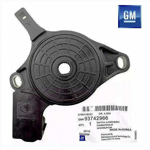  Sensor Pare Neutro Optra Desing Advance Limited Original Gm