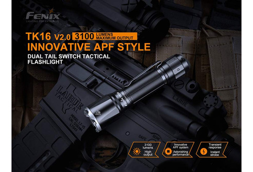 Linterna Fenix Tk16 V2.0 Usb-c De 3100000 Ml