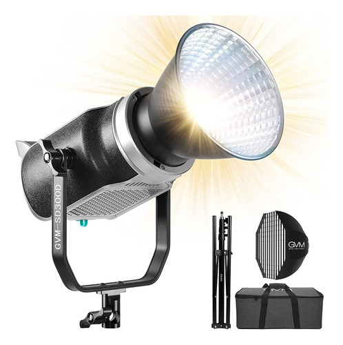 Gvm 300w Video Light Kit, Iluminación Continua Para Fotograf
