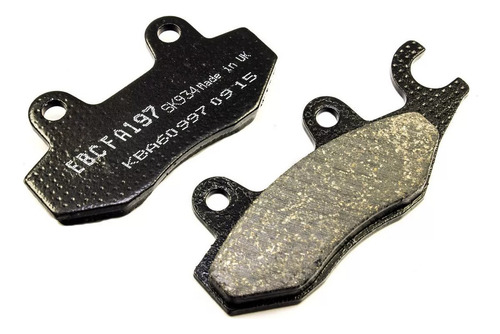 Pastillas Freno Del Yamaha Ybr 250 Ys 250 Ebc Fa197 Cta