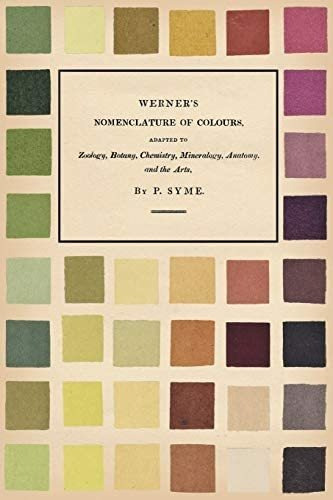 Wernerøs Nomenclature Of Colours: Adapted To Zoology, Botany, Chemistry, Mineralogy, Anatomy, And The Arts, De Syme, Patrick. Editorial Art Meets Science, Tapa Blanda En Inglés