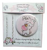 Comprar  Souvenirs Elefante Nena Baby Shower Nacimiento  X 15 