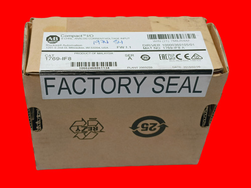 1769-if8 Allen-bradley Módulo De Entrada Analógica