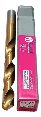 Mecha Acero Rapido 13.75 Mm Cola Rebajada A 13 Mm 1 Unidad