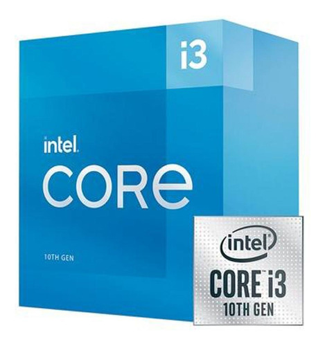 Processador Intel Core I3-10105 Socket 1200 10° Geração