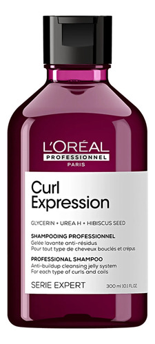  Shampoo Loreal Curl Expression 300ml Gel Anti-acumulação