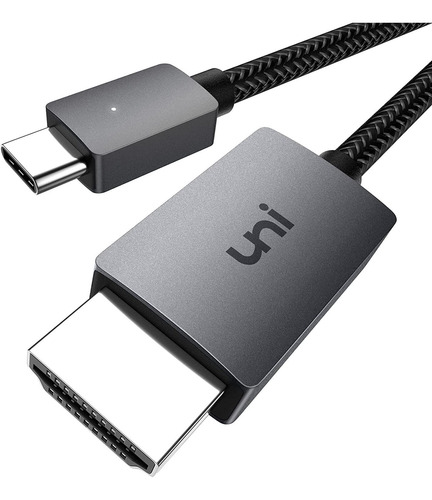 Cable Usb-c A Hdmi 4k Uni | 1.8 M | Macbook, iPad, Xps Y ...