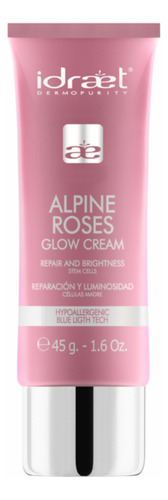 Idraet Alpine Roses Glow Cream Reparación Y Luminosidad X 50 G