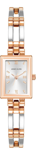 Reloj P/ Mujer Anne Klein, Metal, Analógico, Plateado