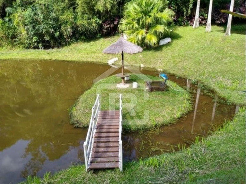 Imagem 3 de 19 de Lindo Sitio Com Piscina E Lago Em Juquitiba - 55 - 70574152