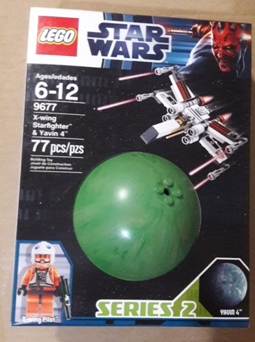 Star Wars Lego X-wing Starfighter & Yavin 4 Set 9677 (Usado)