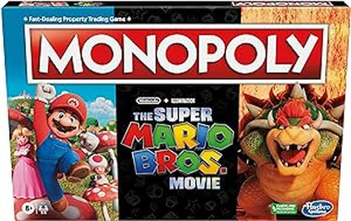 Monopoly Super Mario Bros La Pelicula Juego De Mesa Hasbro