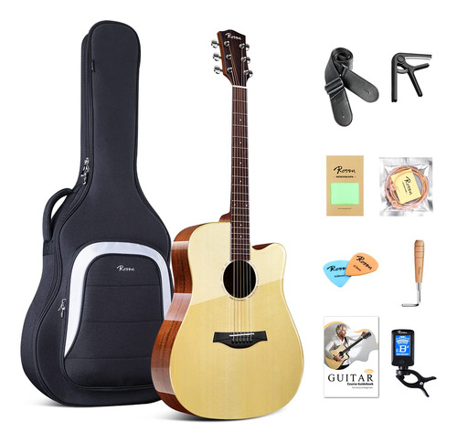 Rosen G31 Dreadnought - Guitarra Acustica Soild Spruce Top D