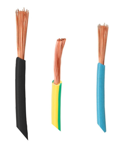 Imagen 1 de 5 de Cable Unipolar 2,5 Mm X 50m Fonseca Pack X 3 Colores
