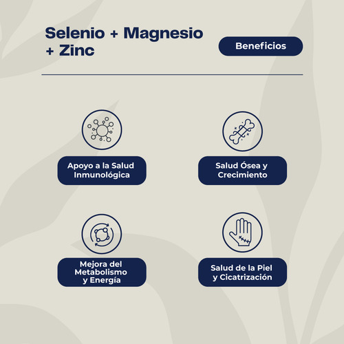 Pack Doble Selenio+ Magnesio+ Zinc 120 Cap Karun Life