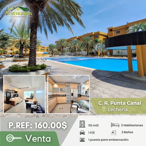Apartamento En Venta Lecheria, Exclusivo Conj Resd Punta Canal. Mercedes Ron.