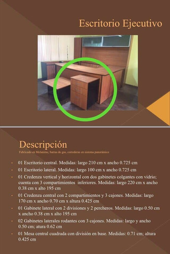 Juego De Directorio Ejecutivo (Usado)
