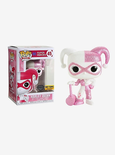 Harley Quinn Diamond Hot Topic Dc Super Heroes Funko Pop