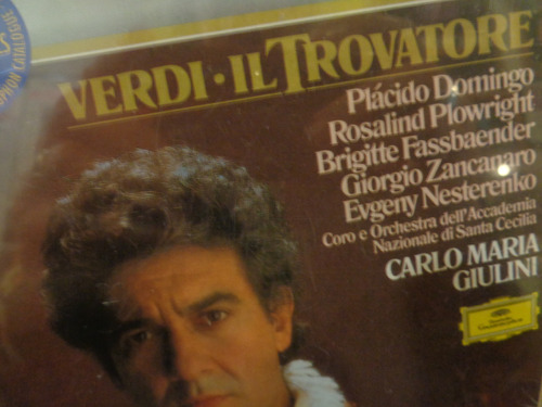 Verdi Il Trovatore Giulini  Placido Domingo 2 Cd Eu Opera