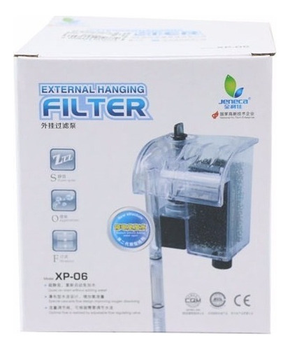 Filtro Externo Aleas Xp 06 250 L/h Aquarios Até 40l