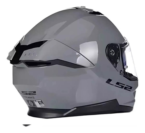 Capacete Ls2 Ff808 Stream 2 Monocolor Nardo Grey Cinza